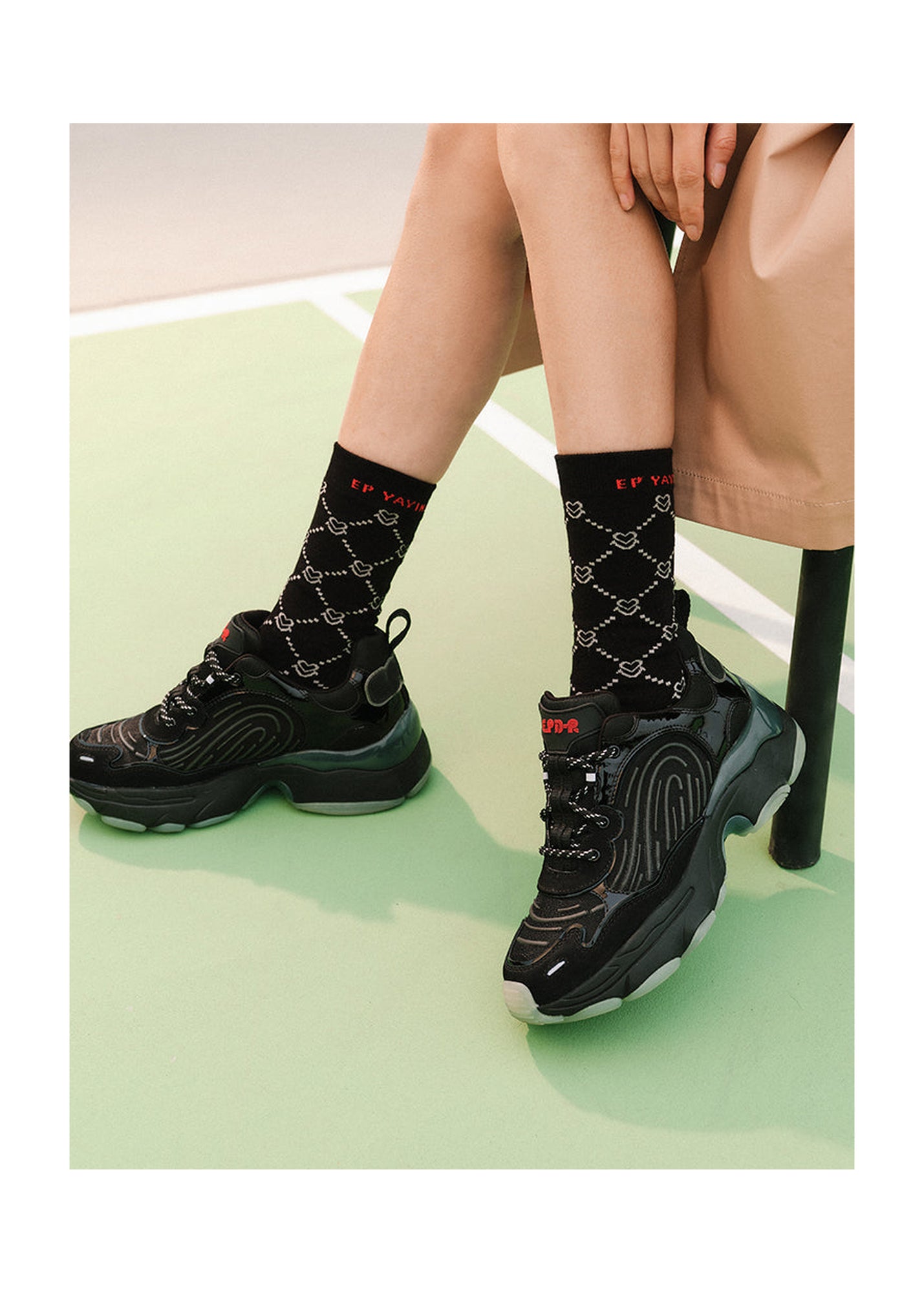 Agile Fingerprint Shoes | Black