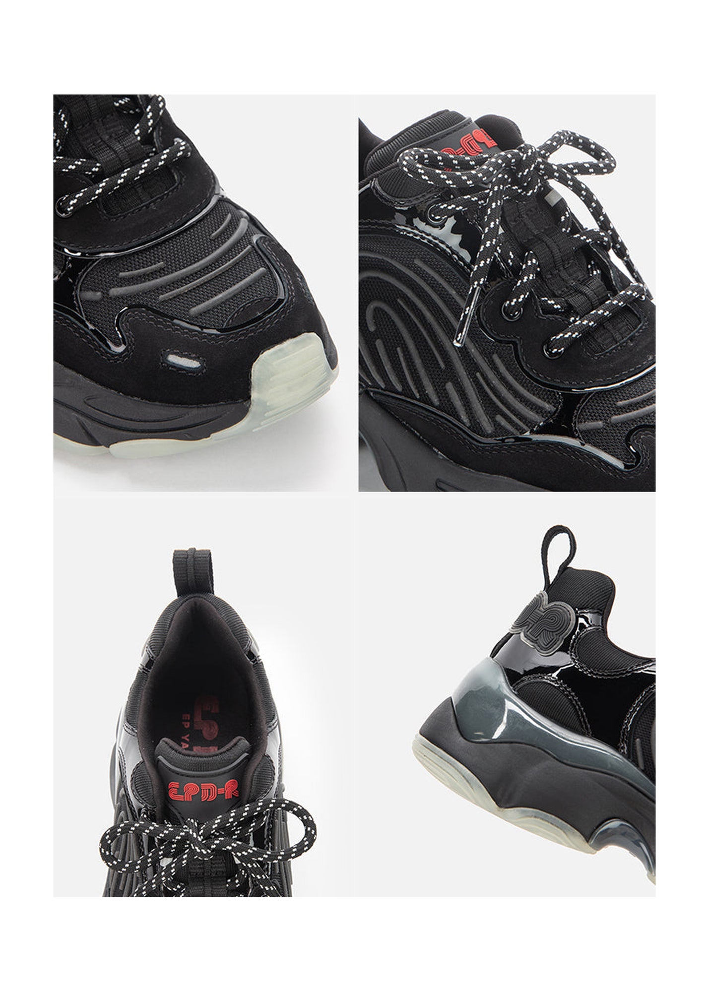 Agile Fingerprint Shoes | Black
