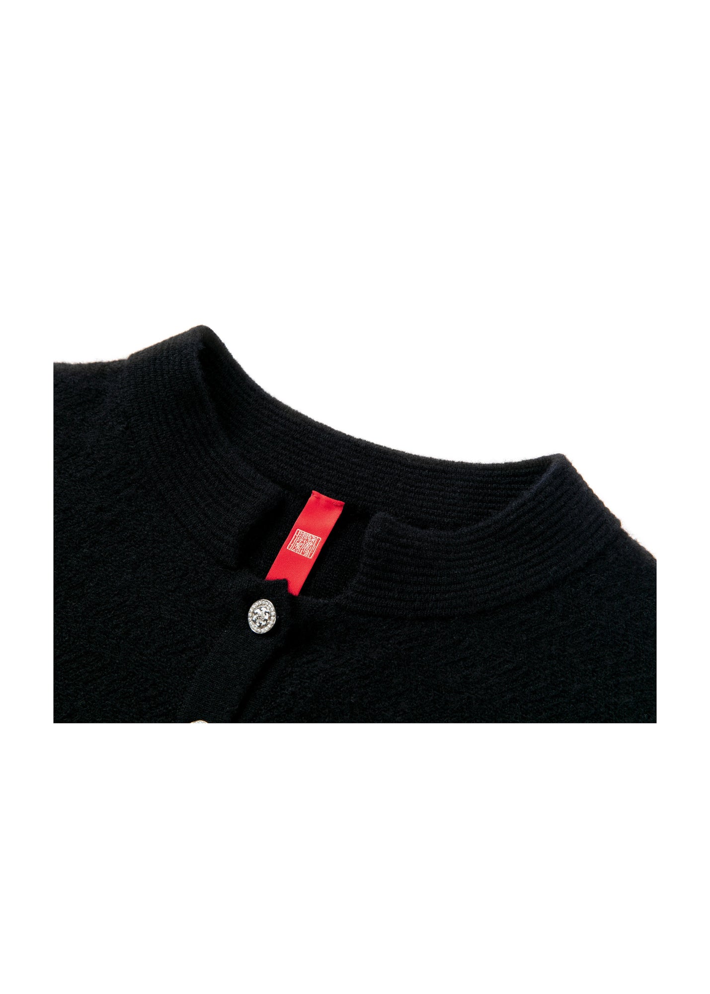 Airy-Light Cashmere Cardigan | Black