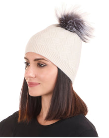 Amicale Cashmere | Women | Women's Hat | Ivory