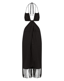 Amra Midi Dress | Black