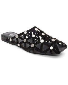 Ash | Womens | Bone Suede Mule | Black