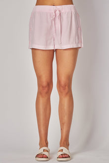 Button Side Short | Rose Petal