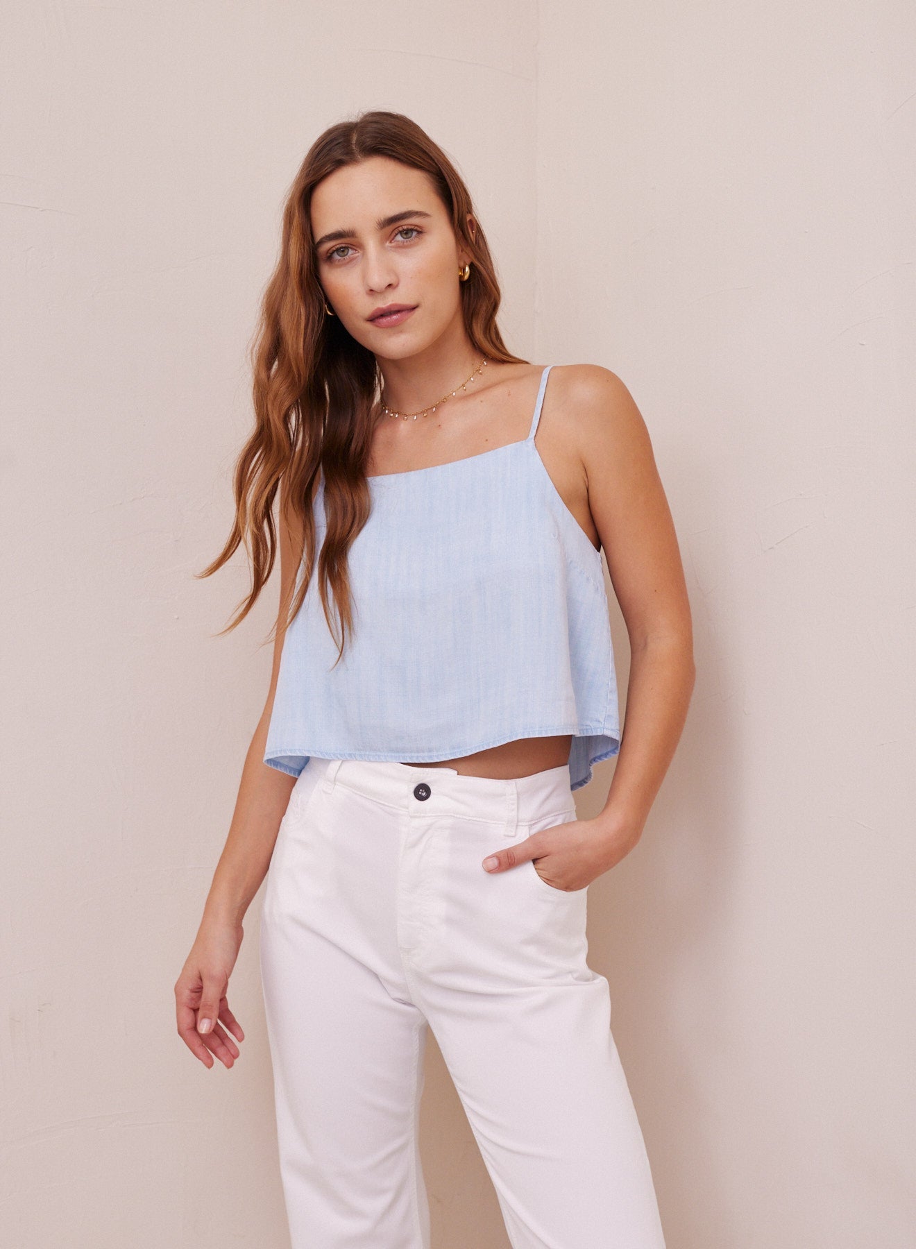 Button Back Cami | Paradis Wash