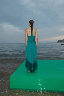 Amorino Maxi Skirt | Emerald