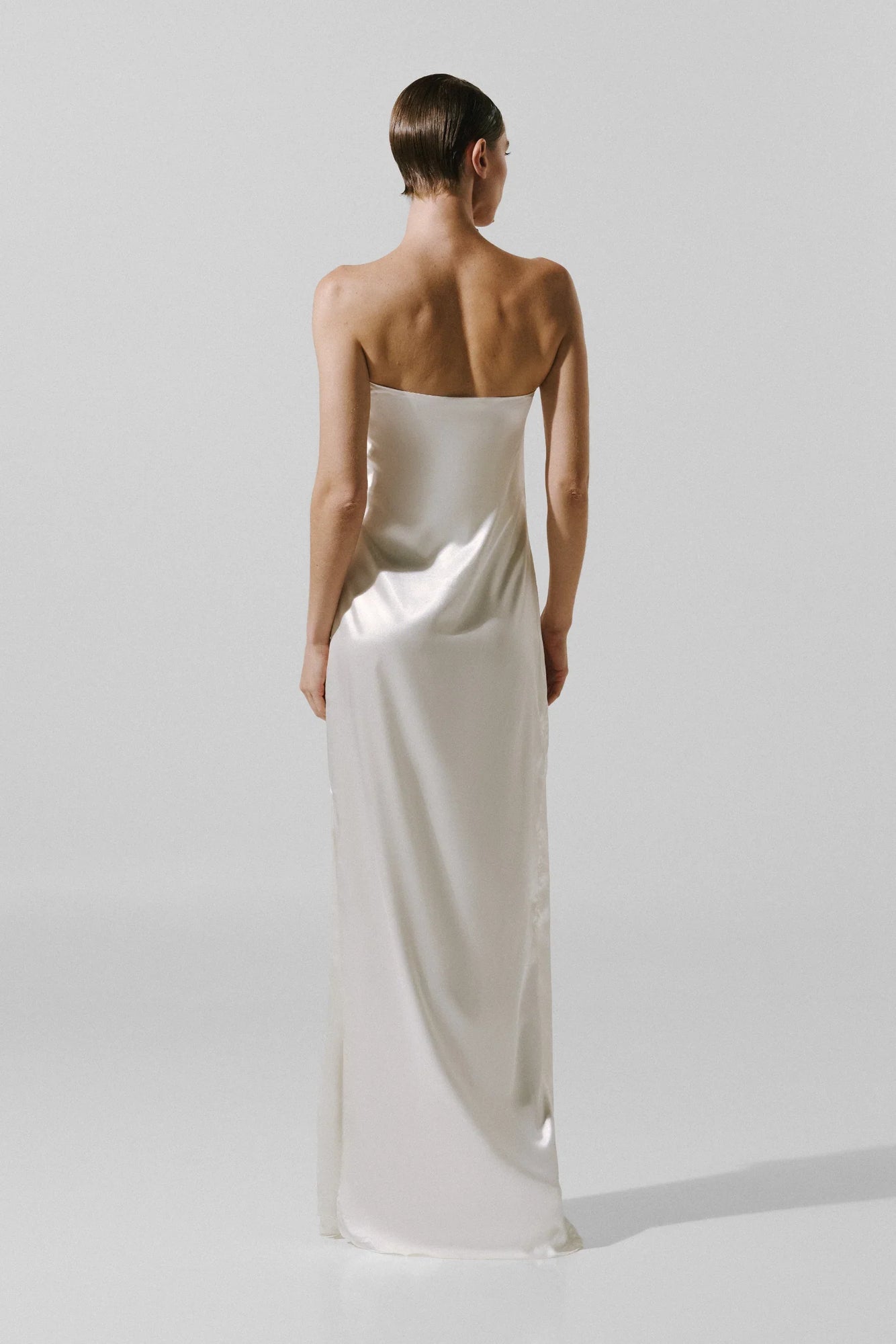 Conchita Maxi Dress | Silver