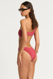 Zuri Crop | Sienna/Scarlet