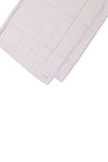 CozyChic Cotton Tonal Plaid Throw | Cream