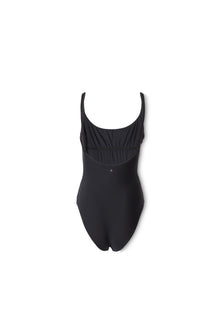 Womens | Scoop Back One Piece | Black Sea