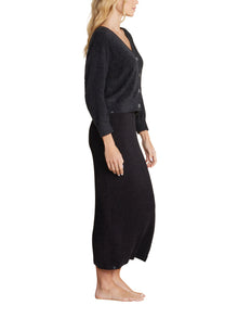 Womens | CozyChic Lite Diamond Pointelle Cardigan | Black