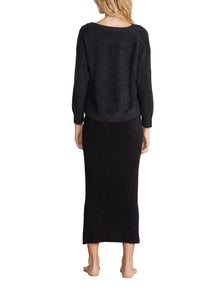 Womens | CozyChic Lite Diamond Pointelle Cardigan | Black