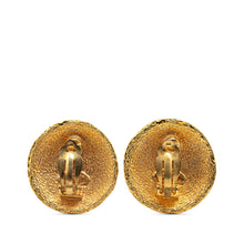 Chanel | Pre-Owned Gold Plated CC Clip On Earrings | Gold