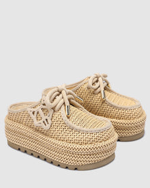 Womens | Blizzard Loafer | Rafia Weave