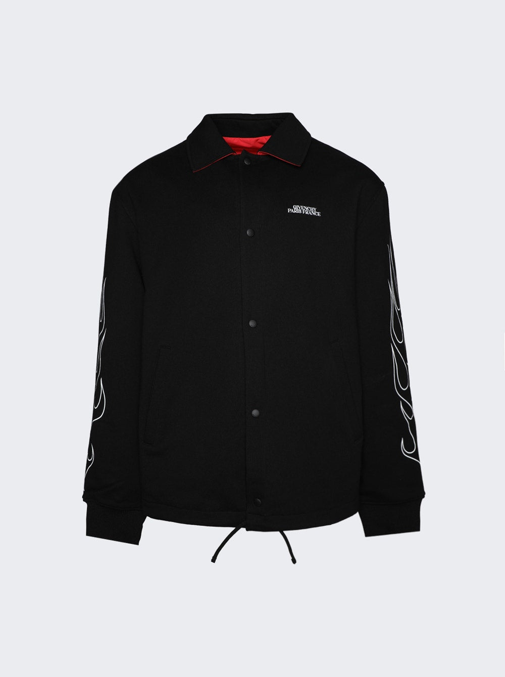 Men | Givenchy | Coach Jacket And Red | Black