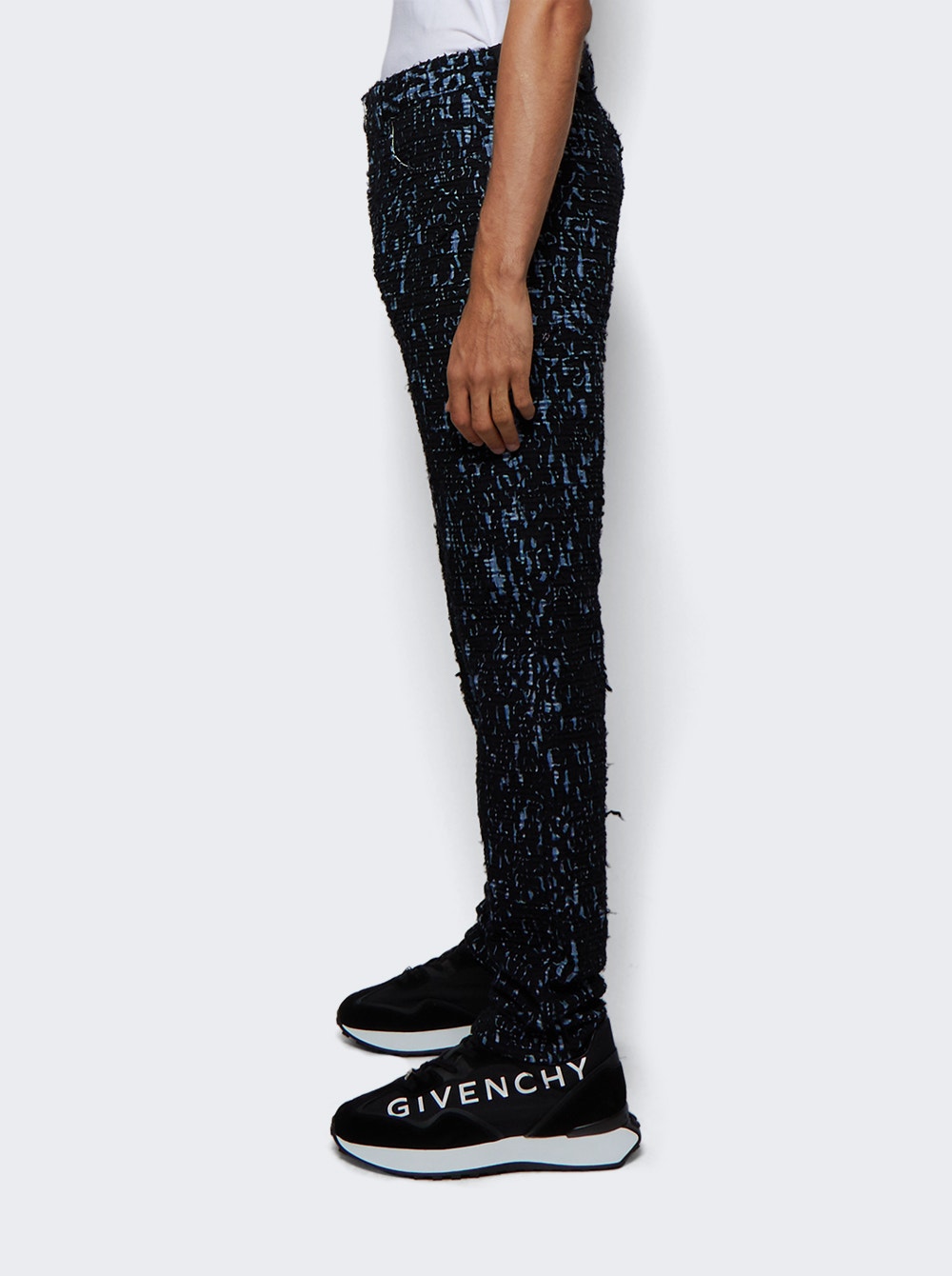 Men | Givenchy | Skate Fit Shorts | Black & Light Blue