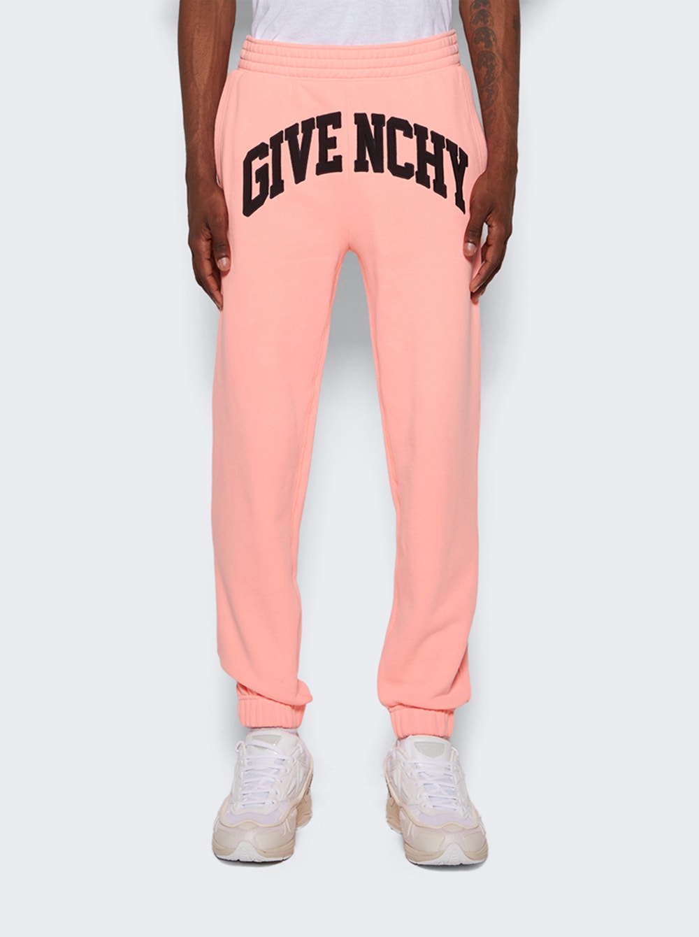 Men | Givenchy | Slim Fit Joggers | Coral Pink