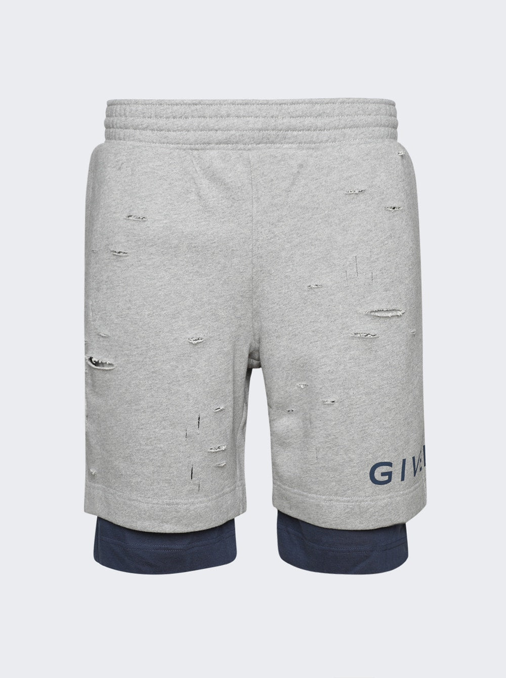 Men | Givenchy | Distressed Board Shorts | Grey
