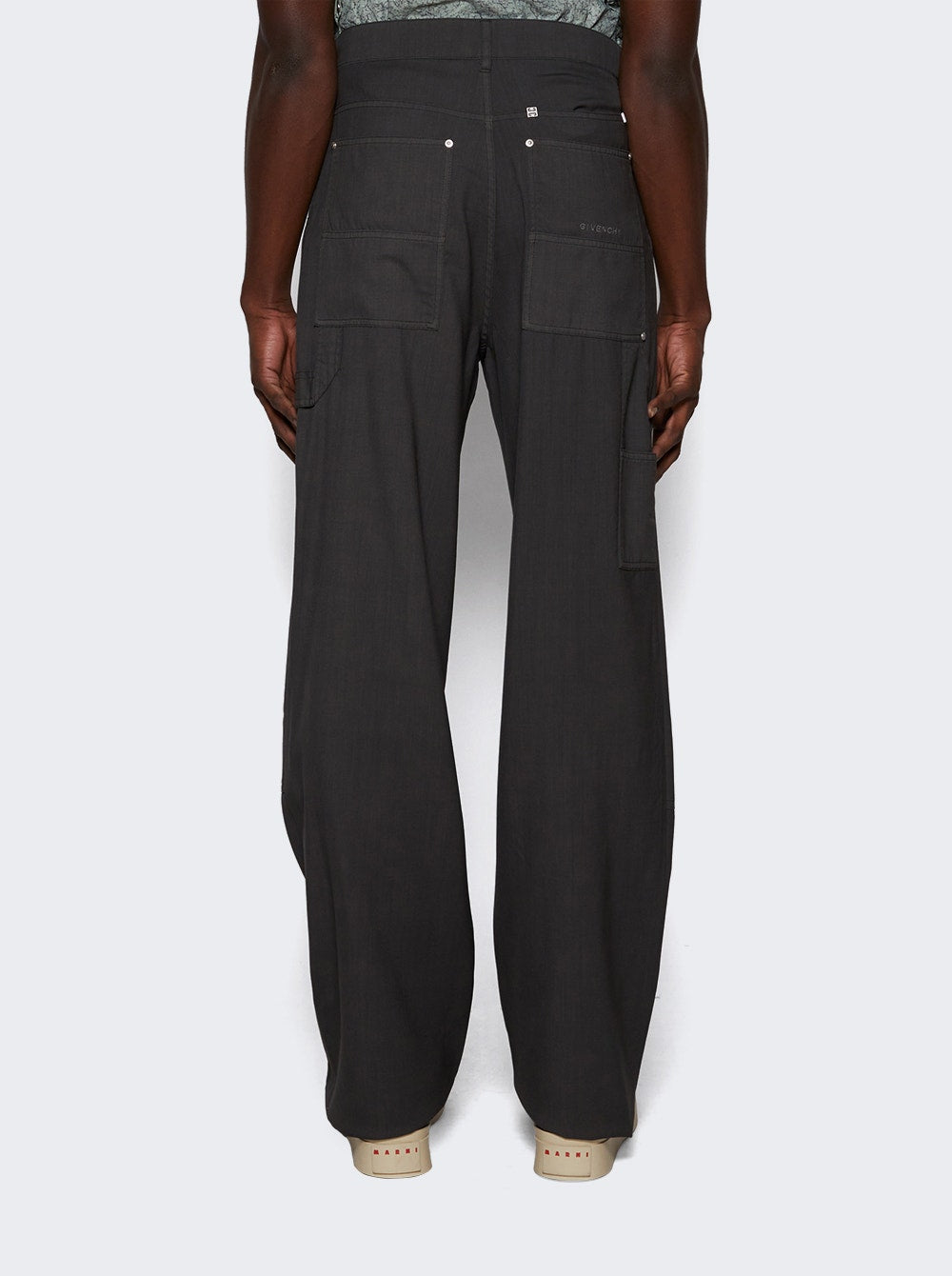 Men | Givenchy | Studded Carpenter Pants | Medium Grey