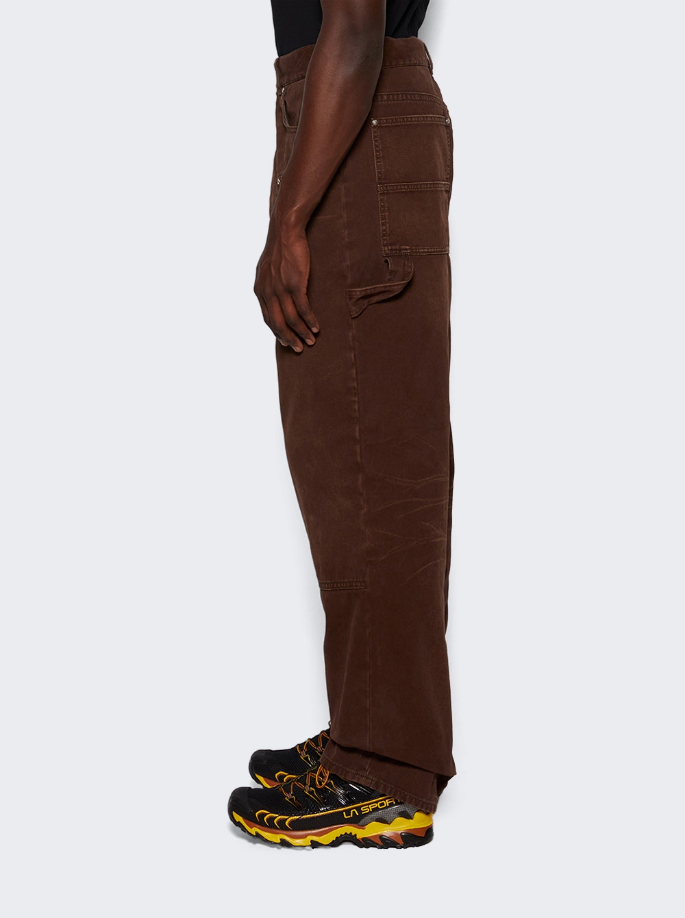Men | Givenchy | Studded Carpenter Pants | Brown