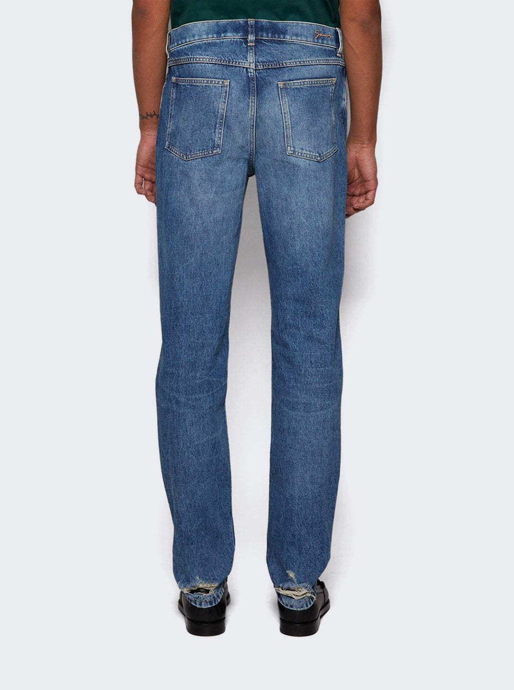 Men | Givenchy | Skinny Straight Fit Trousers Ocean | Blue