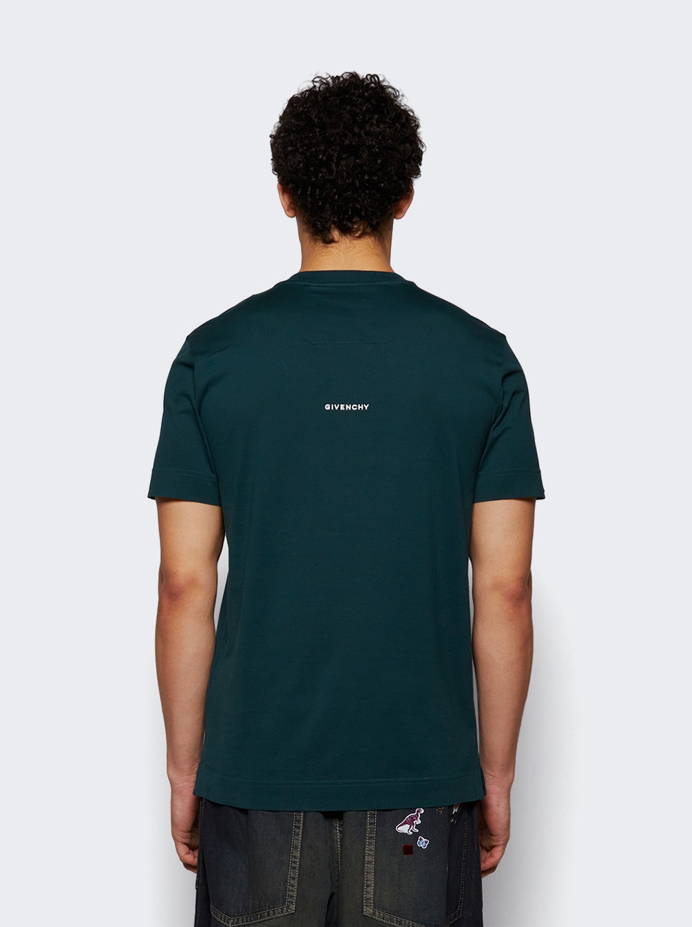 Men | Givenchy | Slim Fit Tee | Fir Green