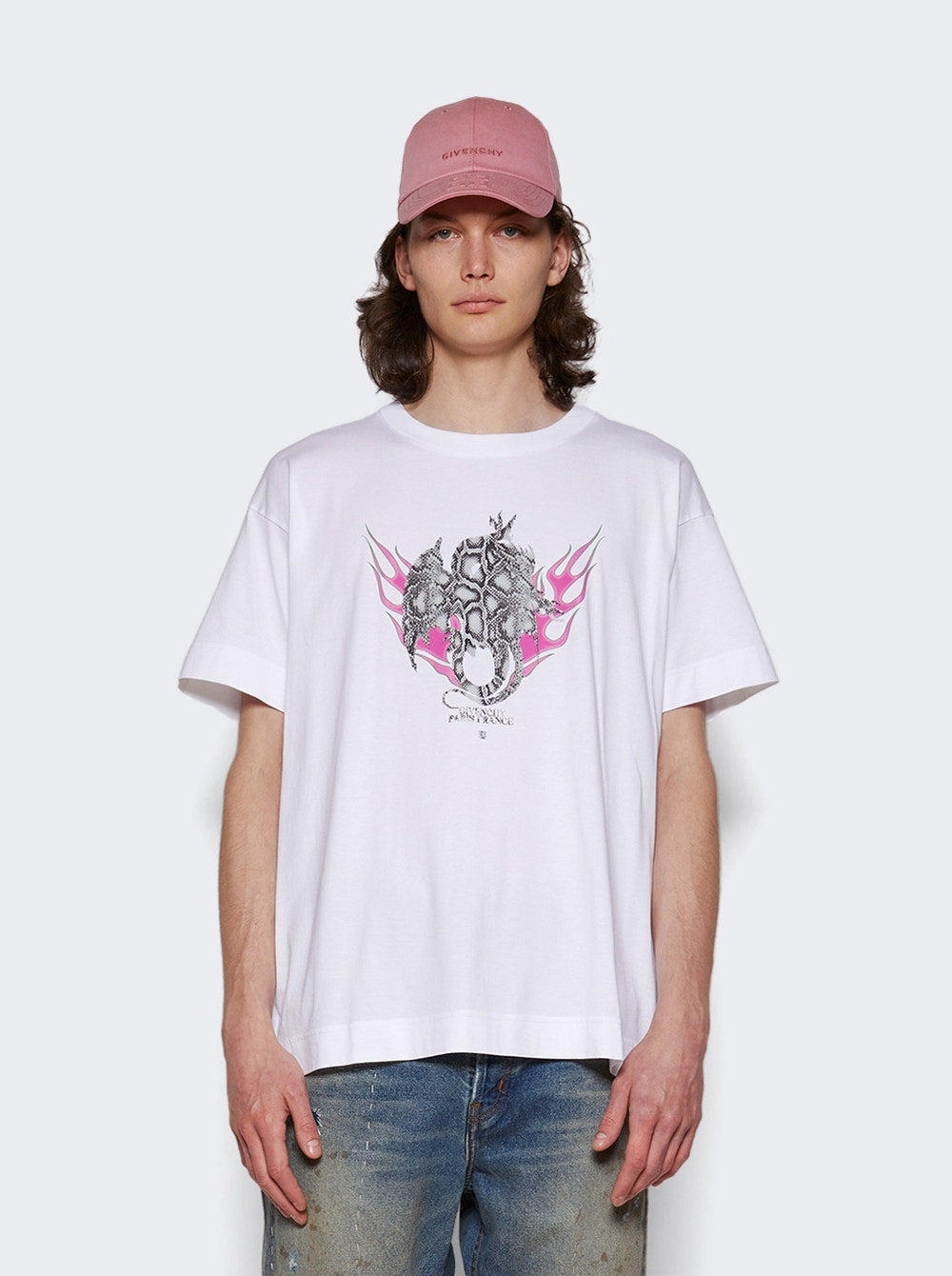 Men | Givenchy | Boxy Short Sleeve Tee | White