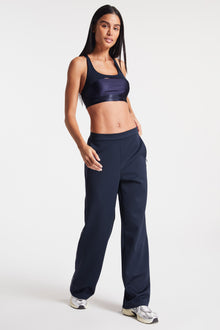 Bandier | Sport Logo Pant | Navy Blazer