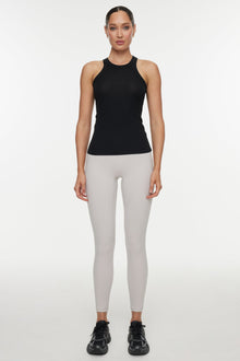 Bandier | Rivington Ribbed Tank | Black