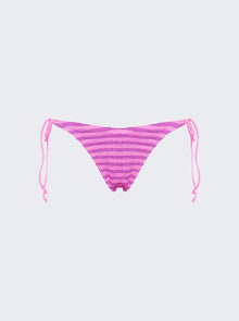Women | Bond-Eye | Serenity Brief Cerise Stripe | Pink