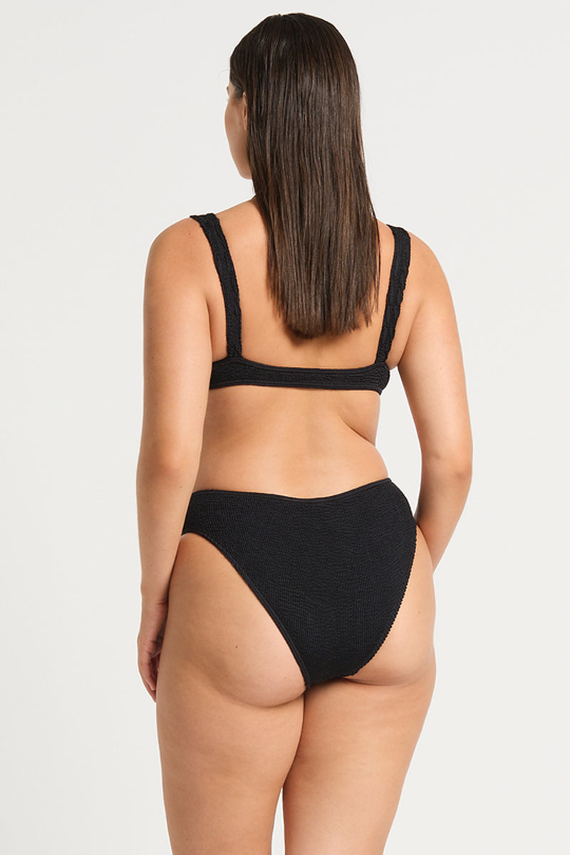 Olivia Brief | Black Shimmer