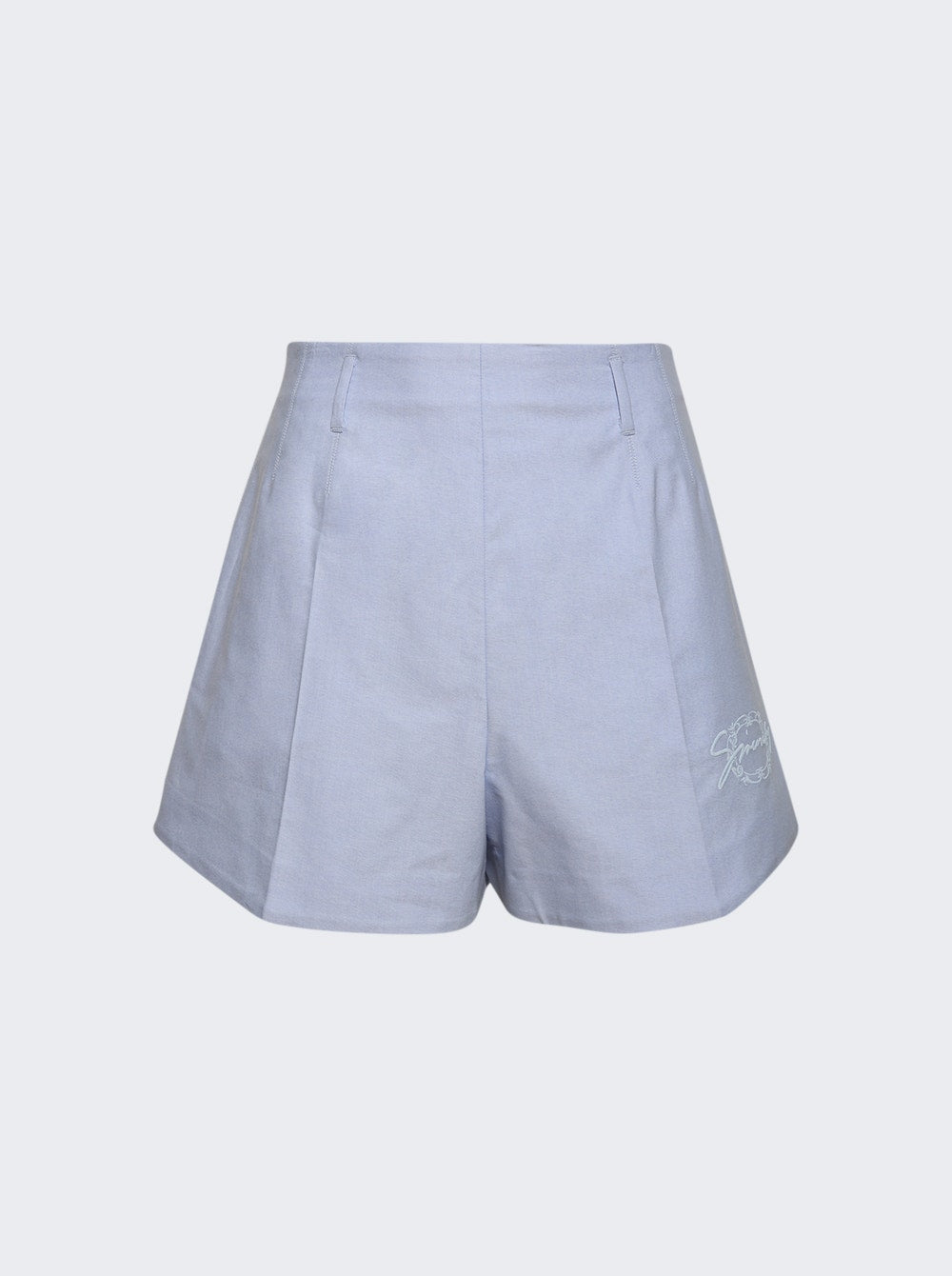 Women | Givenchy | High Waisted Shorts | Baby Blue