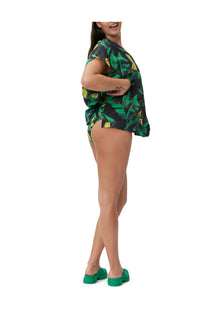 Beach Kaftan | Banana Tree Black