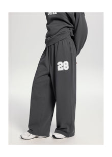Better League Wide-Leg Sweatpants | Charcoal