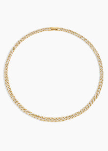Billions Necklace | Clear Crystal | 14K Gold Plated