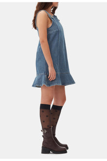 Blue Denim Mini Dress | Tint Wash
