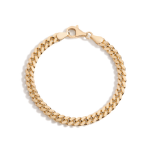 Large Cuban Chain Bracelet Vermeil Yellow Gold 6in 6.5in 7in 7.5in First