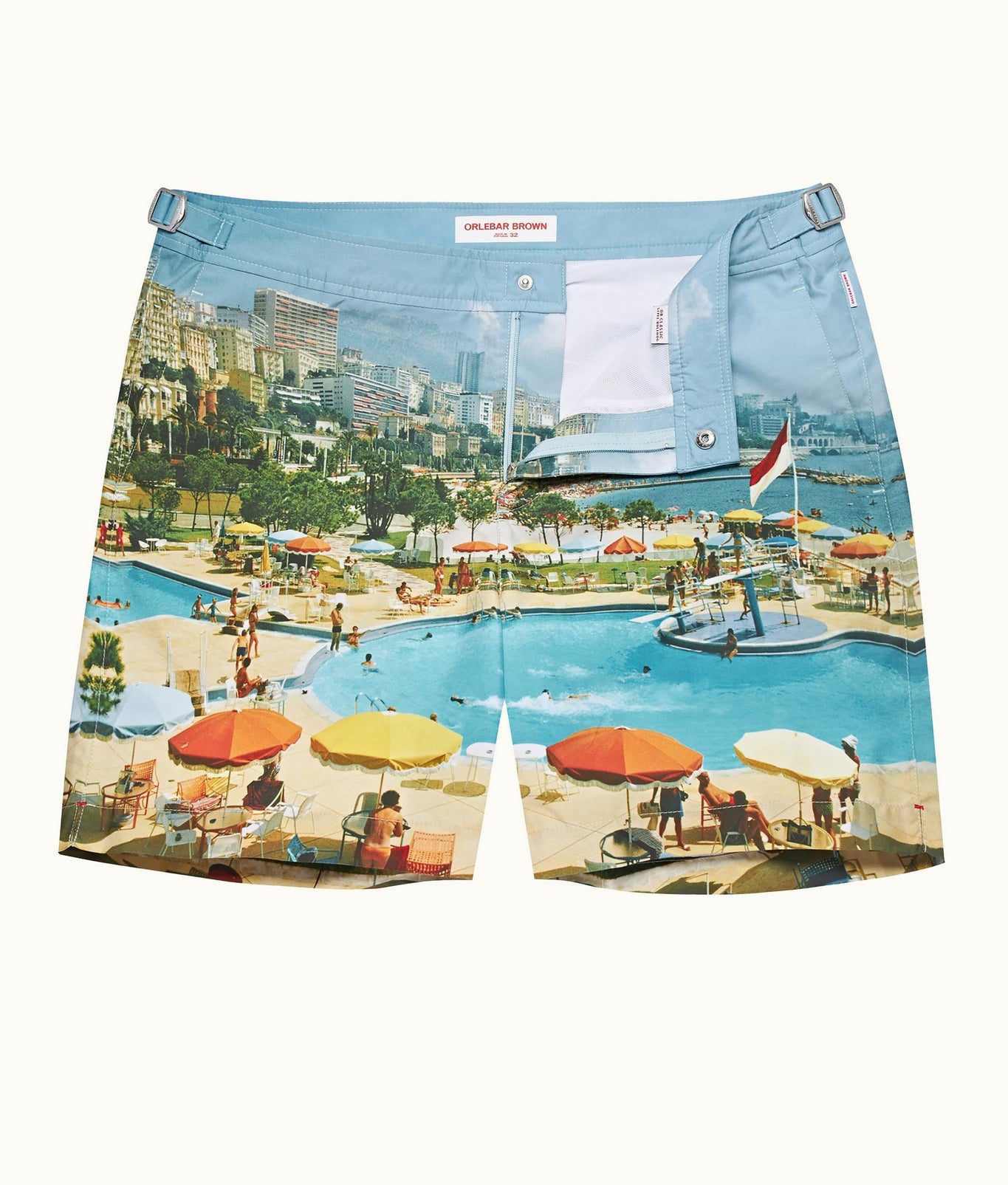 Bulldog Mid-Length Swim Shorts | Monte Carlo