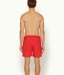 Bulldog Mid-Length Swim Shorts | Rescue Red