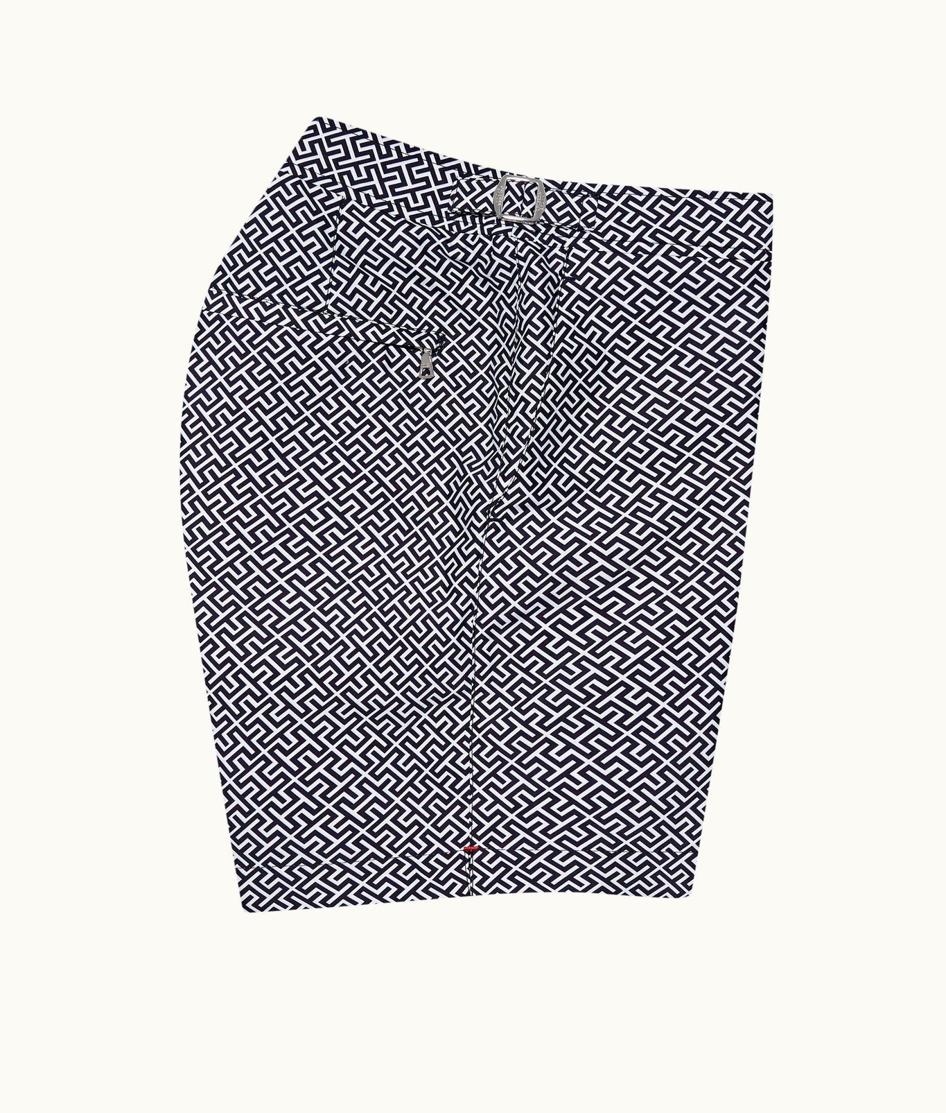 Bulldog Skydiver/Cloud Mid-Length Swim Shorts | Navy