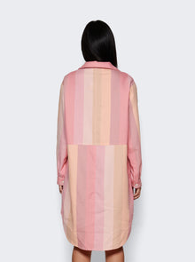 Women | Marrakshi Life | Tunic Dress | Pink Vertical Stripes