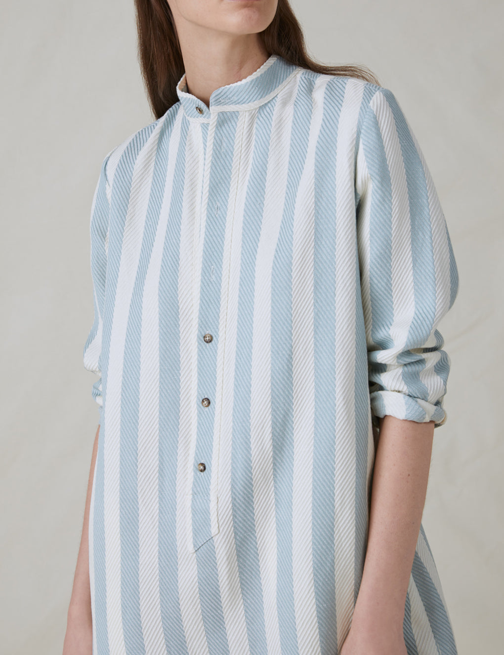 Womens | The New Caftan | Sky Stripe