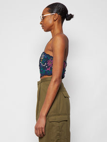 Chloé | Embroidered Cropped Top