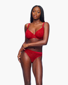 Red Bra - Clancy Underwire Bra