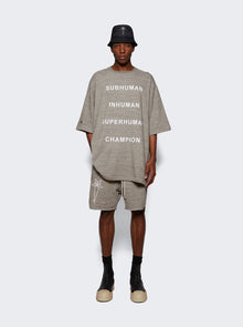 Men | Rick Owens X Champion | Knitted Beveled Pods | Grey Melange