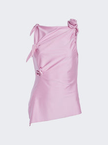 Women | Coperni | Asymmetric Flower Top | Pink