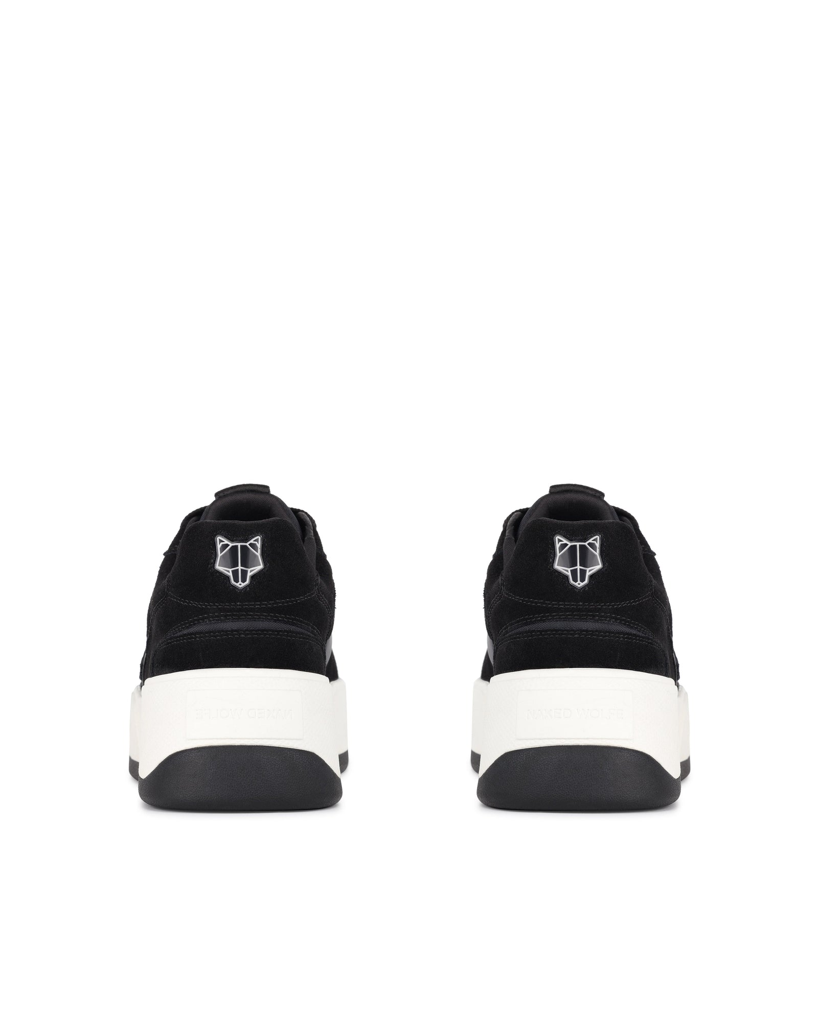 Womens | Crash Cow Suede Sneaker | Black