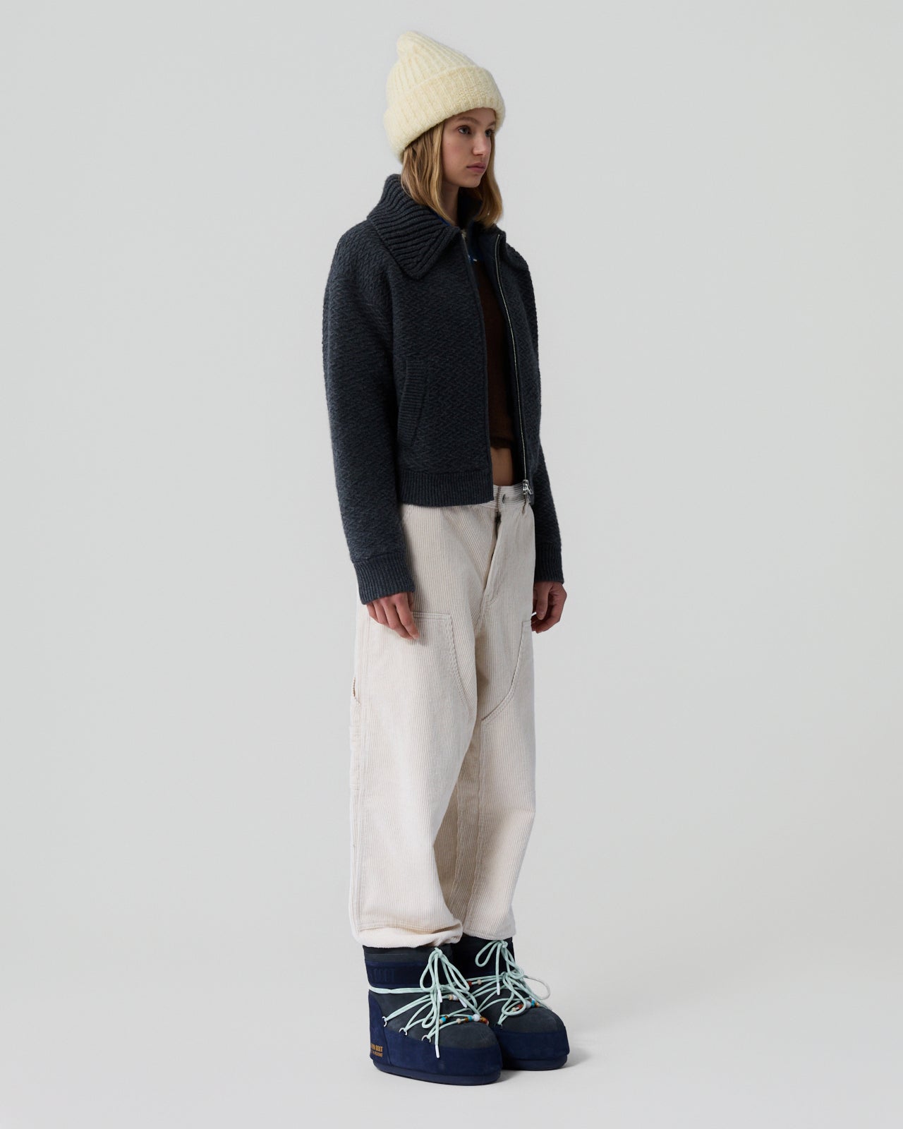 Cross Country Bomber | Charcoal