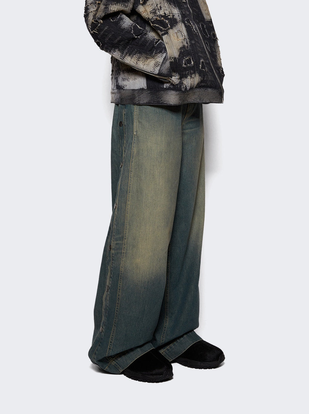 Men | Martine Rose X Clarks | The Clog 1 Pony Hair | Black