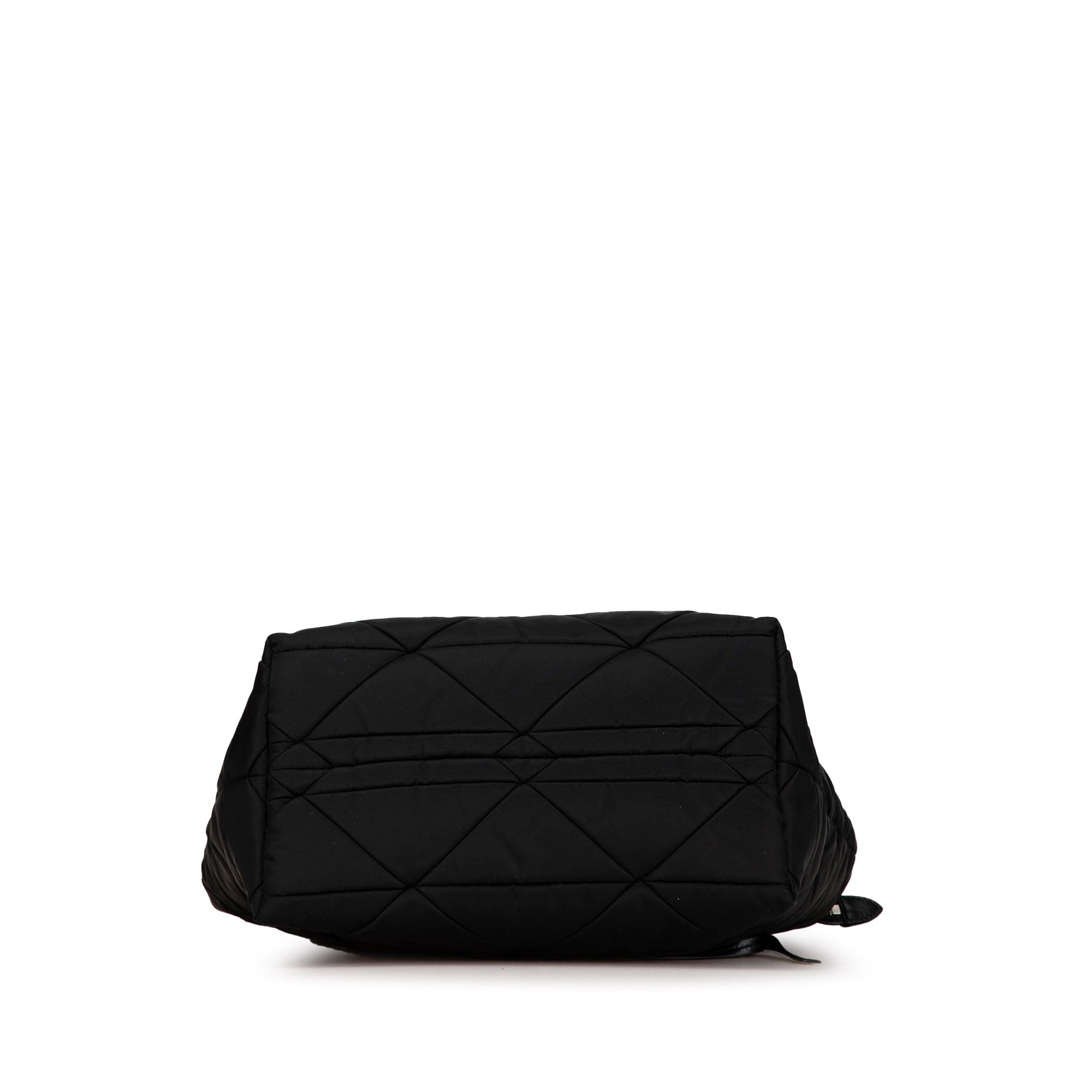 Prada | Pre-Owned Re Nylon Padded Satchel | Black