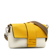 Fendi | Pre-Owned Zucca Convertible Baguette Crossbody | White